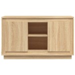 vidaXL Dulap, stejar sonoma, 102x35x60 cm, lemn prelucrat