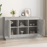 vidaXL Dulap, gri beton, 102x35x60 cm, lemn prelucrat