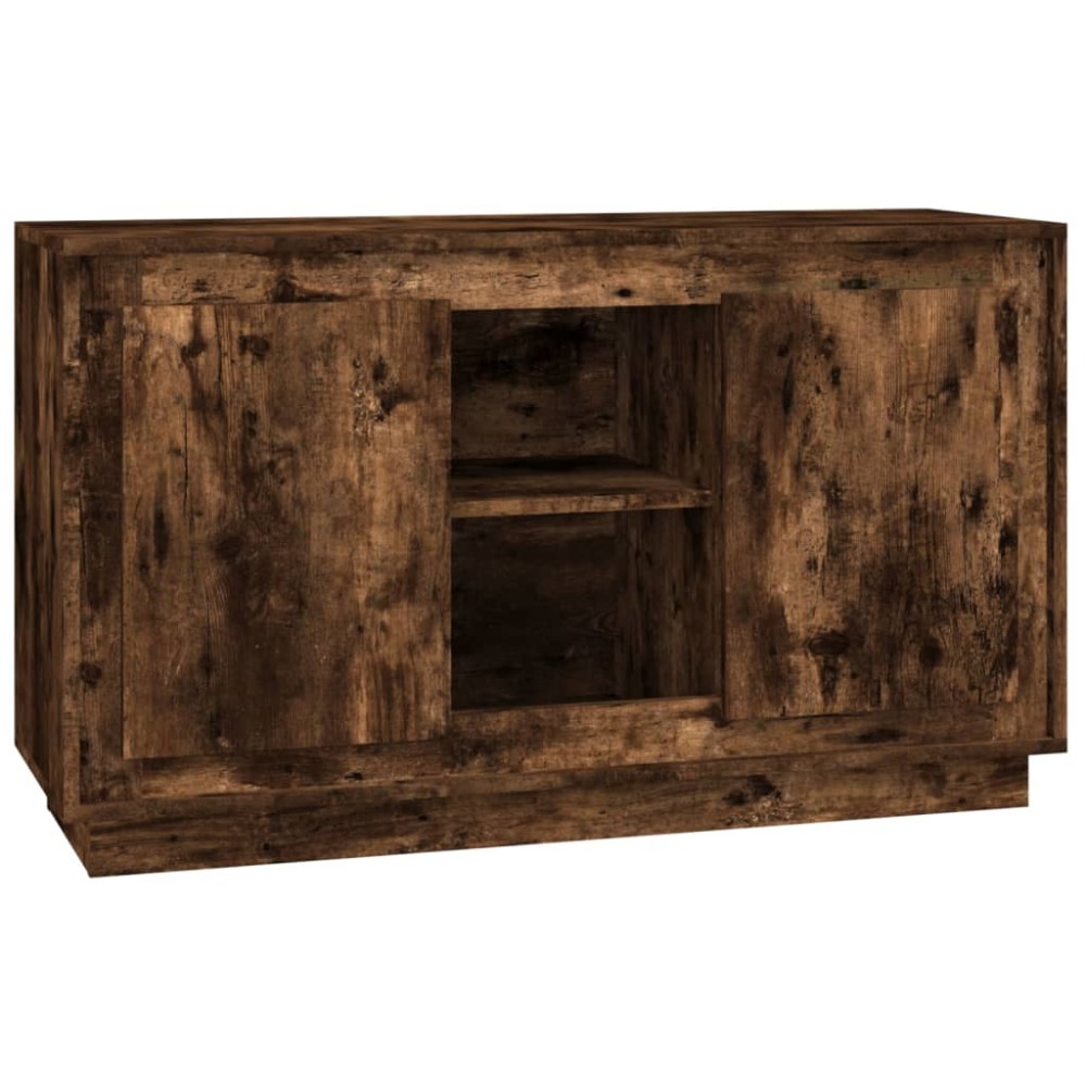 vidaXL Dulap, stejar afumat, 102x35x60 cm, lemn prelucrat