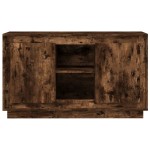vidaXL Dulap, stejar afumat, 102x35x60 cm, lemn prelucrat