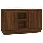 vidaXL Dulap, stejar maro, 102x35x60 cm, lemn prelucrat