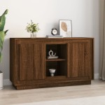 vidaXL Dulap, stejar maro, 102x35x60 cm, lemn prelucrat