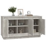 vidaXL Dulap, gri beton, 102x35x55 cm, lemn prelucrat vidaXL Dulap, gri beton, 102x35x55 cm, lemn prelucrat