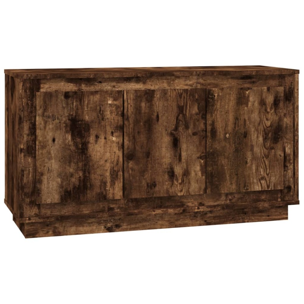 vidaXL Dulap, stejar afumat, 102x35x55 cm, lemn prelucrat