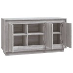 vidaXL Dulap, gri sonoma, 102x35x55 cm, lemn prelucrat