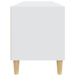 vidaXL Comodă TV, alb, 100x34,5x44,5 cm, lemn prelucrat vidaXL Comodă TV, alb, 100x34,5x44,5 cm, lemn prelucrat