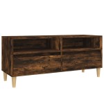 vidaXL Comodă TV, stejar fumuriu, 100x34,5x44,5 cm, lemn prelucrat vidaXL Comodă TV, stejar fumuriu, 100x34,5x44,5 cm, lemn prelucrat