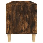 vidaXL Comodă TV, stejar fumuriu, 100x34,5x44,5 cm, lemn prelucrat vidaXL Comodă TV, stejar fumuriu, 100x34,5x44,5 cm, lemn prelucrat