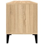 vidaXL Comodă TV, stejar sonoma, 100x34,5x44,5 cm, lemn prelucrat vidaXL Comodă TV, stejar sonoma, 100x34,5x44,5 cm, lemn prelucrat