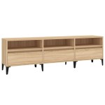 vidaXL Comodă TV, stejar sonoma, 150x30x44,5 cm, lemn prelucrat vidaXL Comodă TV, stejar sonoma, 150x30x44,5 cm, lemn prelucrat