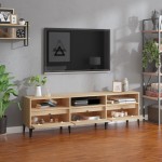 vidaXL Comodă TV, stejar sonoma, 150x30x44,5 cm, lemn prelucrat vidaXL Comodă TV, stejar sonoma, 150x30x44,5 cm, lemn prelucrat