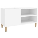 vidaXL Comodă discuri, alb, 84,5x38x48 cm, lemn prelucrat vidaXL Comodă discuri, alb, 84,5x38x48 cm, lemn prelucrat