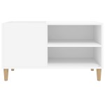 vidaXL Comodă discuri, alb, 84,5x38x48 cm, lemn prelucrat vidaXL Comodă discuri, alb, 84,5x38x48 cm, lemn prelucrat