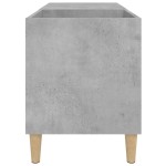 vidaXL Dulap pentru discuri gri beton 84,5x38x48 cm lemn prelucrat vidaXL Dulap pentru discuri gri beton 84,5x38x48 cm lemn prelucrat