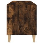 vidaXL Dulap pentru discuri stejar afumat 84,5x38x48 cm lemn prelucrat vidaXL Dulap pentru discuri stejar afumat 84,5x38x48 cm lemn prelucrat