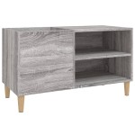 vidaXL Dulap pentru discuri gri sonoma 84,5x38x48 cm lemn prelucrat vidaXL Dulap pentru discuri gri sonoma 84,5x38x48 cm lemn prelucrat