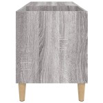 vidaXL Dulap pentru discuri gri sonoma 84,5x38x48 cm lemn prelucrat vidaXL Dulap pentru discuri gri sonoma 84,5x38x48 cm lemn prelucrat