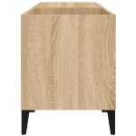 vidaXL Dulap pentru discuri stejar sonoma 84,5x38x48 cm lemn prelucrat vidaXL Dulap pentru discuri stejar sonoma 84,5x38x48 cm lemn prelucrat
