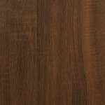 vidaXL Dulap pentru discuri stejar maro, 84,5x38x48 cm, lemn prelucrat vidaXL Dulap pentru discuri stejar maro, 84,5x38x48 cm, lemn prelucrat