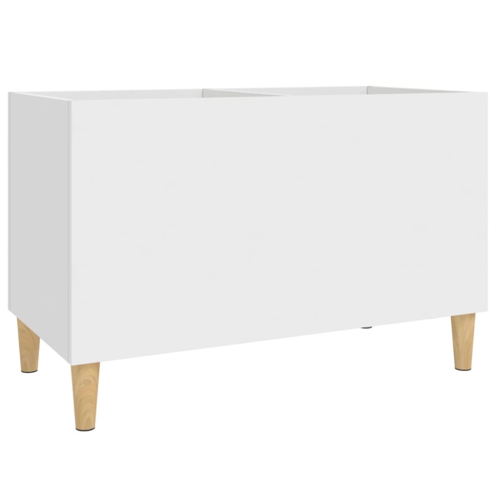 vidaXL Dulap de discuri, alb, 74,5x38x48 cm, lemn prelucrat
