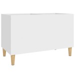 vidaXL Dulap de discuri, alb, 74,5x38x48 cm, lemn prelucrat