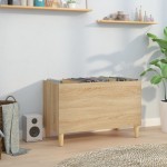 vidaXL Dulap pentru discuri stejar sonoma 74,5x38x48 cm lemn prelucrat vidaXL Dulap pentru discuri stejar sonoma 74,5x38x48 cm lemn prelucrat