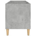 vidaXL Dulap pentru discuri, gri beton, 74,5x38x48 cm, lemn prelucrat vidaXL Dulap pentru discuri, gri beton, 74,5x38x48 cm, lemn prelucrat
