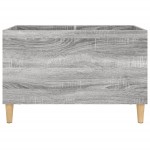 vidaXL Dulap pentru discuri gri sonoma 74,5x38x48 cm lemn prelucrat