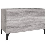 vidaXL Dulap pentru discuri gri sonoma 74,5x38x48 cm lemn prelucrat vidaXL Dulap pentru discuri gri sonoma 74,5x38x48 cm lemn prelucrat