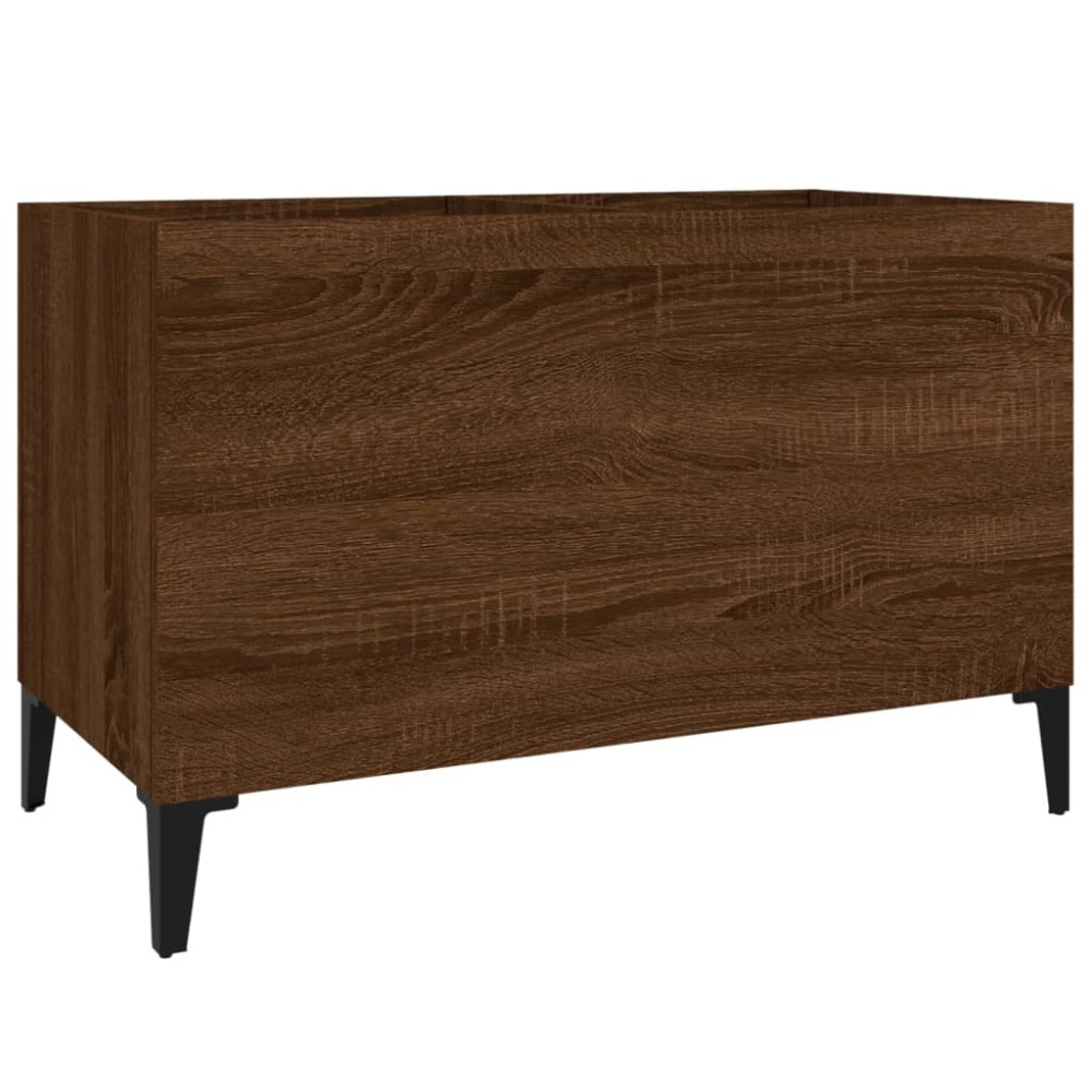 vidaXL Dulap pentru discuri stejar maro 74,5x38x48 cm lemn prelucrat