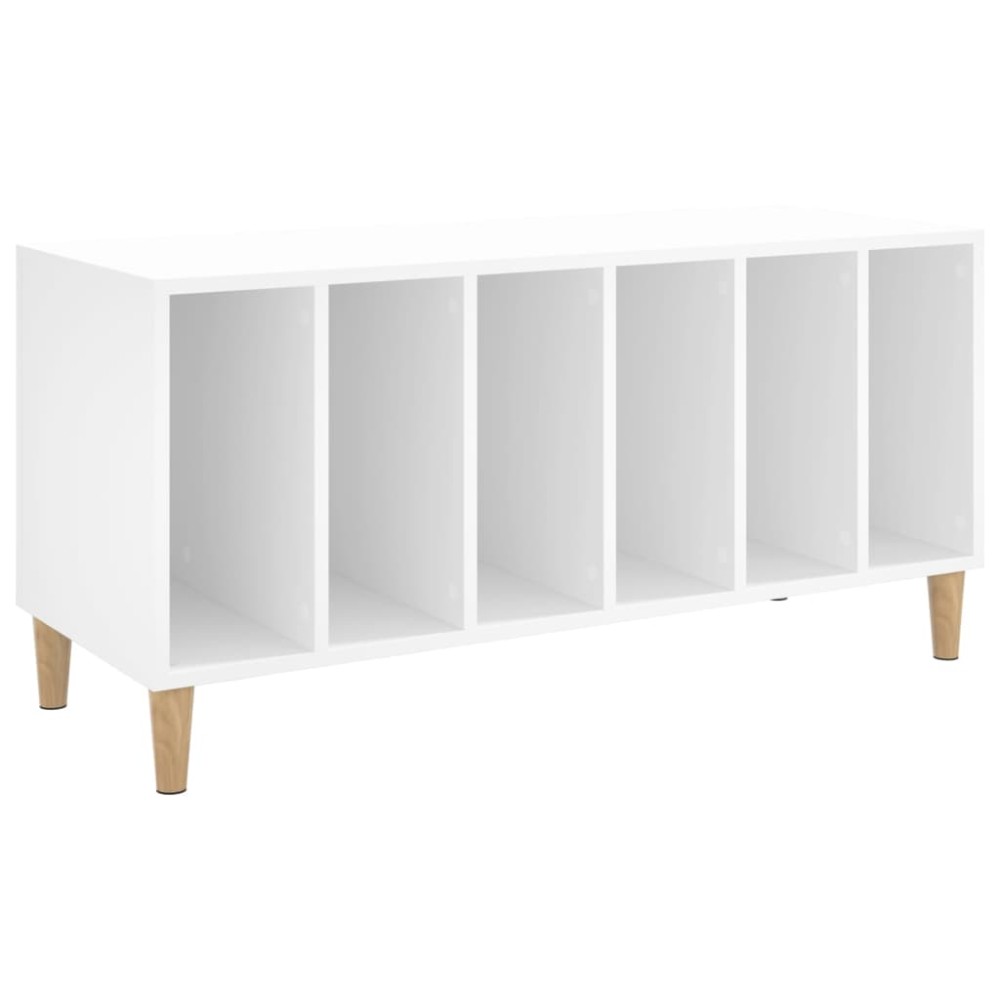 vidaXL Comodă discuri, alb, 100x38x48 cm, lemn prelucrat