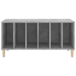 vidaXL Dulap pentru discuri gri beton, 100x38x48 cm, lemn prelucrat vidaXL Dulap pentru discuri gri beton, 100x38x48 cm, lemn prelucrat
