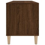 vidaXL Dulap pentru discuri stejar maro, 100x38x48 cm, lemn prelucrat vidaXL Dulap pentru discuri stejar maro, 100x38x48 cm, lemn prelucrat