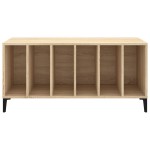 vidaXL Dulap pentru discuri stejar sonoma 100x38x48 cm, lemn prelucrat vidaXL Dulap pentru discuri stejar sonoma 100x38x48 cm, lemn prelucrat