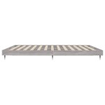 vidaXL Cadru de pat fără saltea Gri Sonoma 160x200cm lemn prelucrat