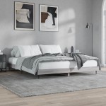 vidaXL Cadru de pat fără saltea Gri Sonoma 180x200cm Lemn prelucrat
