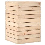 vidaXL Coș de rufe, 44x44x66 cm, lemn masiv de pin vidaXL Coș de rufe, 44x44x66 cm, lemn masiv de pin