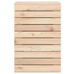 vidaXL Coș de rufe, 44x44x66 cm, lemn masiv de pin vidaXL Coș de rufe, 44x44x66 cm, lemn masiv de pin