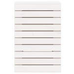 vidaXL Coș de rufe, alb, 44x44x66 cm, lemn masiv de pin vidaXL Coș de rufe, alb, 44x44x66 cm, lemn masiv de pin