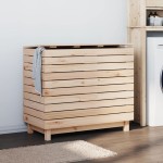 vidaXL Coș de rufe, 88,5x44x76 cm, lemn masiv de pin vidaXL Coș de rufe, 88,5x44x76 cm, lemn masiv de pin