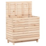 vidaXL Coș de rufe, 88,5x44x76 cm, lemn masiv de pin vidaXL Coș de rufe, 88,5x44x76 cm, lemn masiv de pin