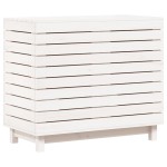 vidaXL Coș de rufe, alb, 88,5x44x76 cm, lemn masiv de pin vidaXL Coș de rufe, alb, 88,5x44x76 cm, lemn masiv de pin