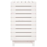 vidaXL Coș de rufe, alb, 88,5x44x76 cm, lemn masiv de pin vidaXL Coș de rufe, alb, 88,5x44x76 cm, lemn masiv de pin