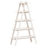 vidaXL Raft cu 5 niveluri în formă de A 110x40x180,5 cm lemn masiv pin