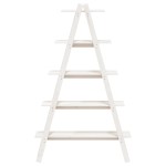 vidaXL Raft cu 5 niveluri în formă de A 110x40x180,5 cm lemn masiv pin