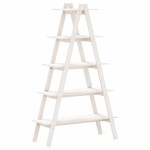 vidaXL Raft cu 5 niveluri în formă de A 110x40x180,5 cm lemn masiv pin