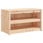 vidaXL Dulap bucătărie de exterior, 106x55x64 cm, lemn masiv pin vidaXL Dulap bucătărie de exterior, 106x55x64 cm, lemn masiv pin