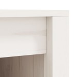vidaXL Dulap bucătărie de exterior, alb, 55x55x92 cm, lemn masiv pin vidaXL Dulap bucătărie de exterior, alb, 55x55x92 cm, lemn masiv pin