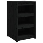 vidaXL Dulap bucătărie de exterior negru, 55x55x92 cm, lemn masiv pin vidaXL Dulap bucătărie de exterior negru, 55x55x92 cm, lemn masiv pin