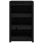 vidaXL Dulap bucătărie de exterior negru, 55x55x92 cm, lemn masiv pin vidaXL Dulap bucătărie de exterior negru, 55x55x92 cm, lemn masiv pin